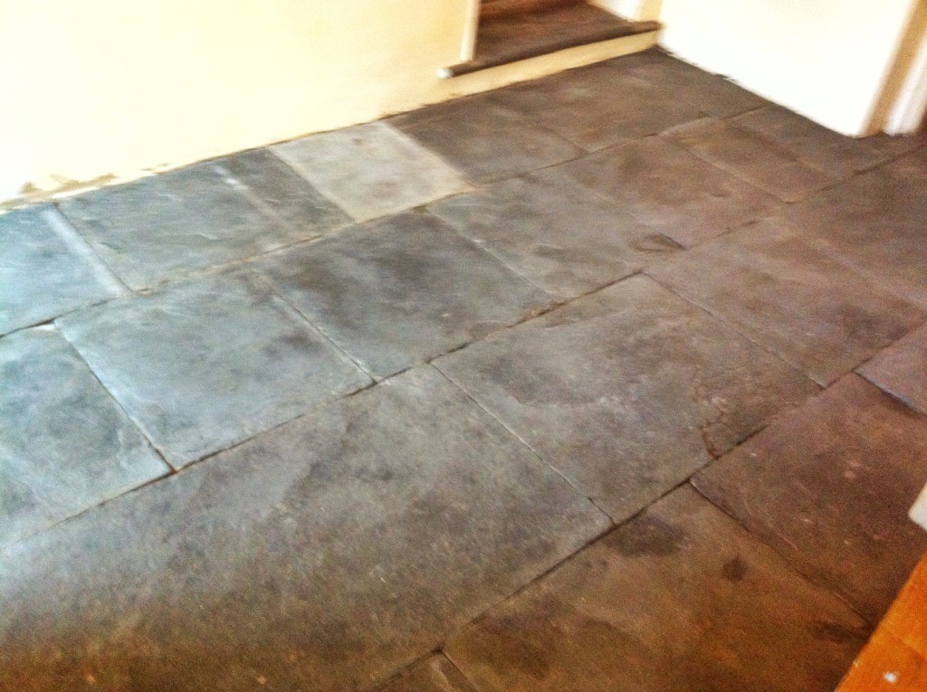 York stone floor